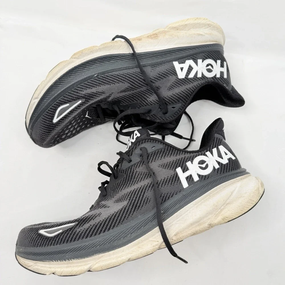 Hoka‎ One One Clifton 9 Running Shoes SZ-11D Cushion Comfort NO INSOLES